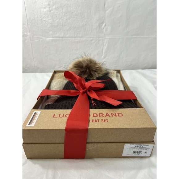 Lucky Brand Knit Scarf Hat - Picture 6 of 7